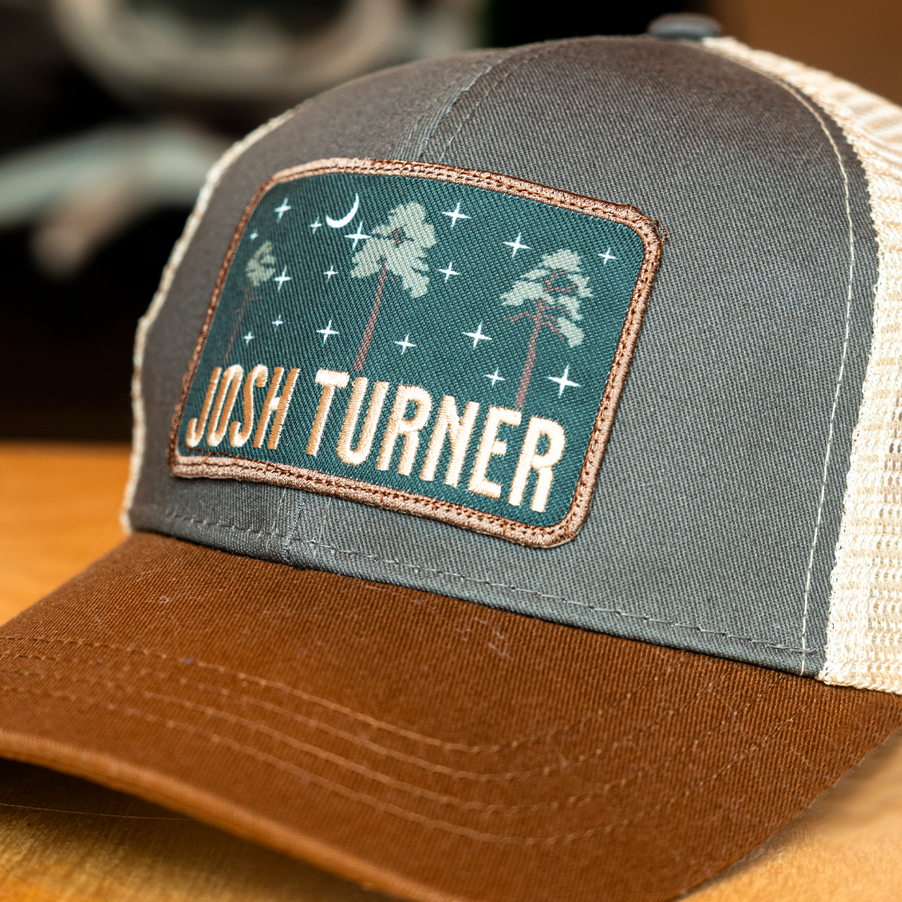 Rectangular Still Forest Patch Hat