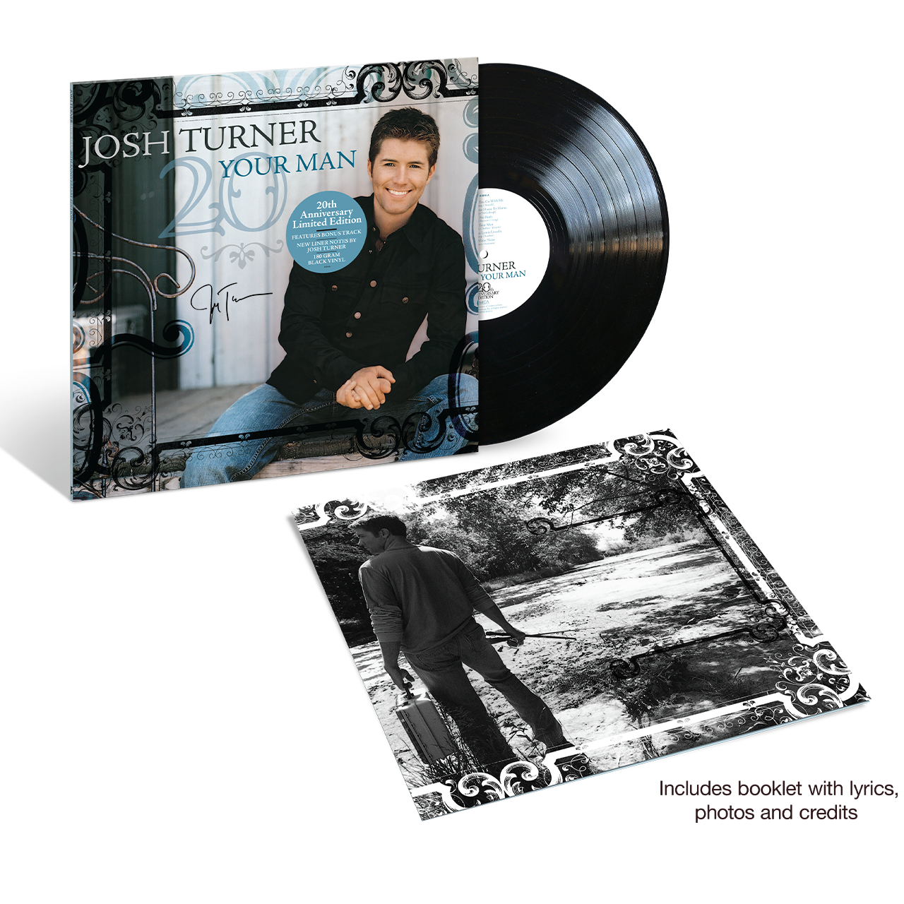 (PRE-ORDER) YOUR MAN 20TH ANNIVERSARY LP ON 180 GRAM BLACK VINYL (AUTOGRAPHED)
