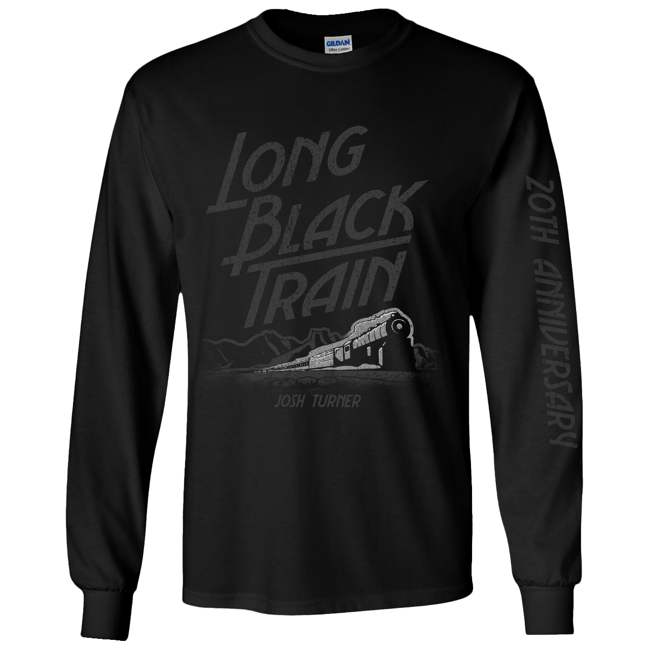 20th Anniversary Long Black Train Longsleeve