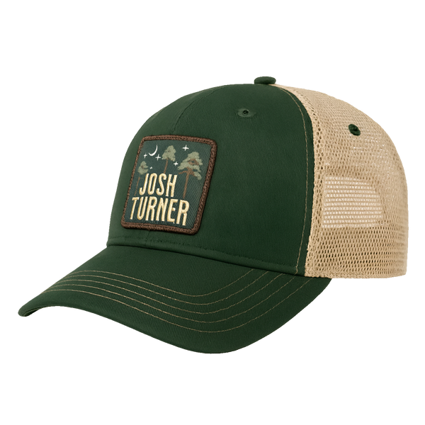 Still Forest Green Patch Hat