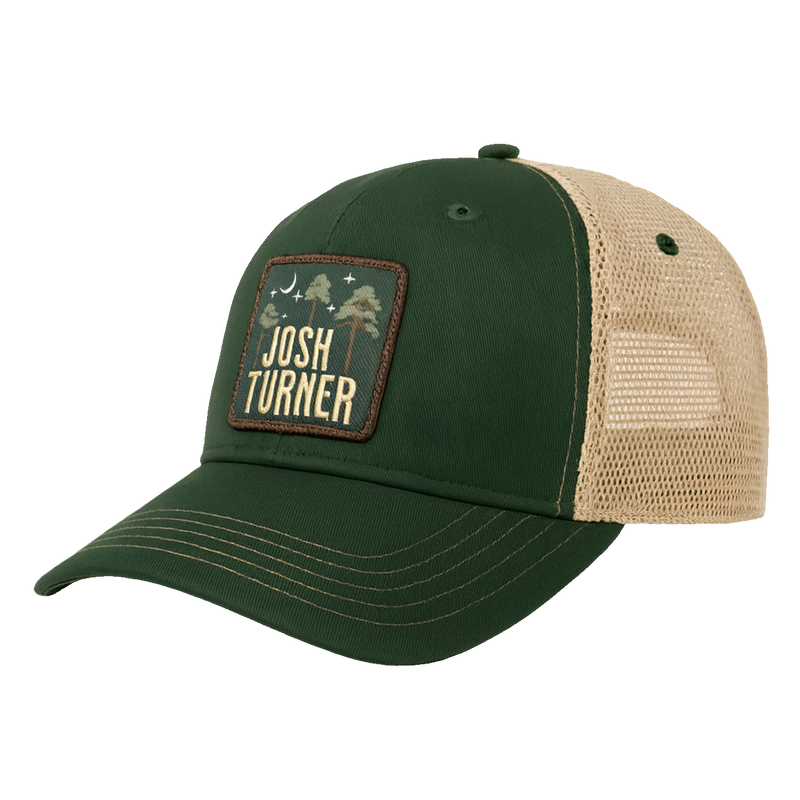 Still Forest Green Patch Hat