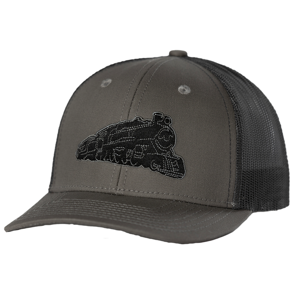 Long Black Train Hat