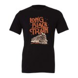 Long Black Train Short Sleeve Tee