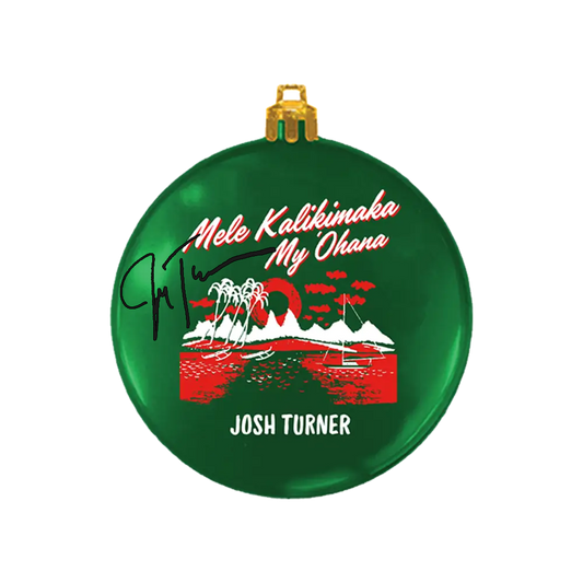 Mele Kalikimaka My 'Ohana Ornament (Autographed)