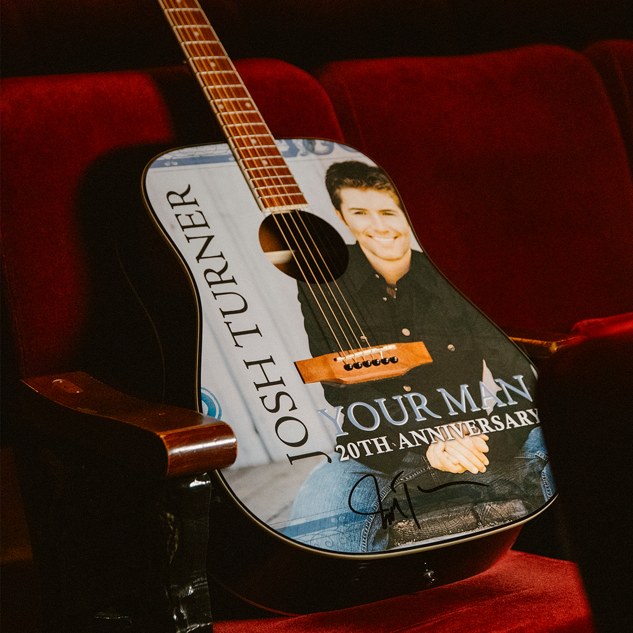 Your Man Anniversary Guitar (Autographed)