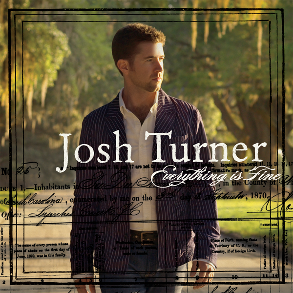 Album cover featuring a man in a striped jacket against a nature backdrop.